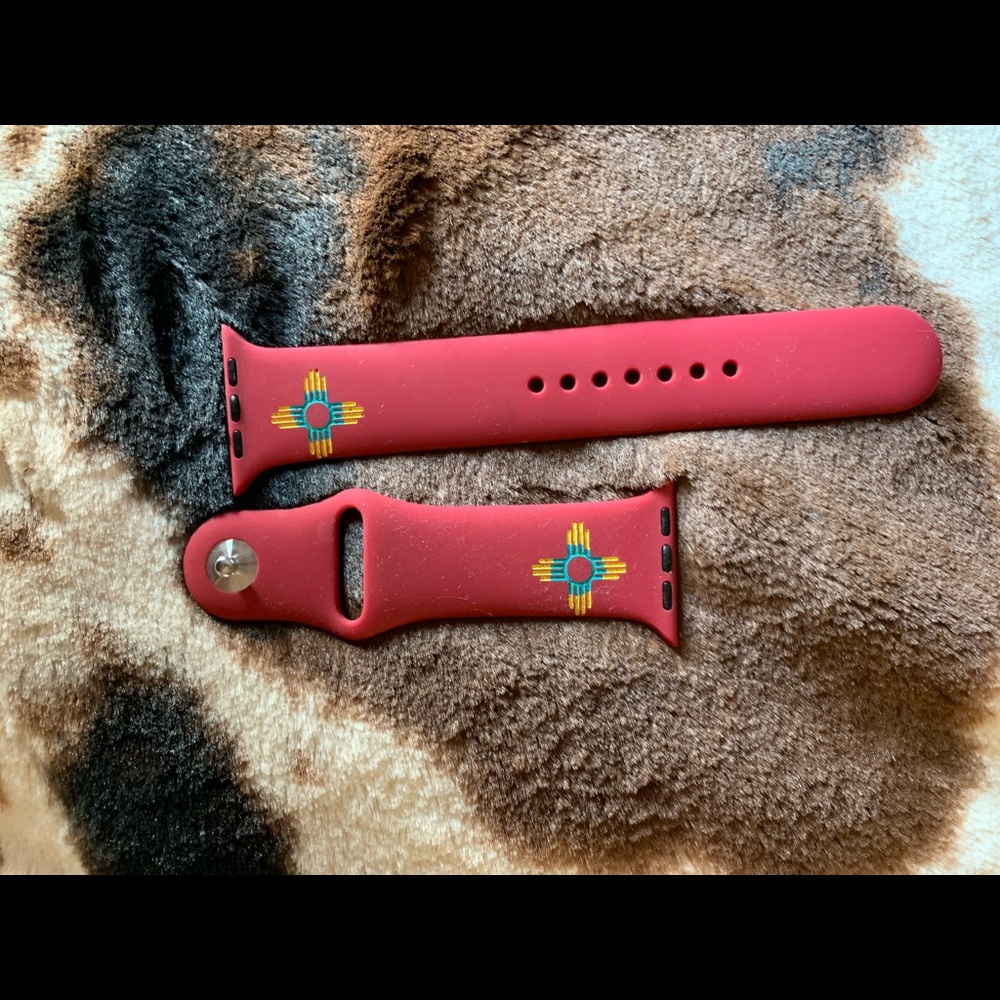 Custom Zia Symbol Apple Watch Band